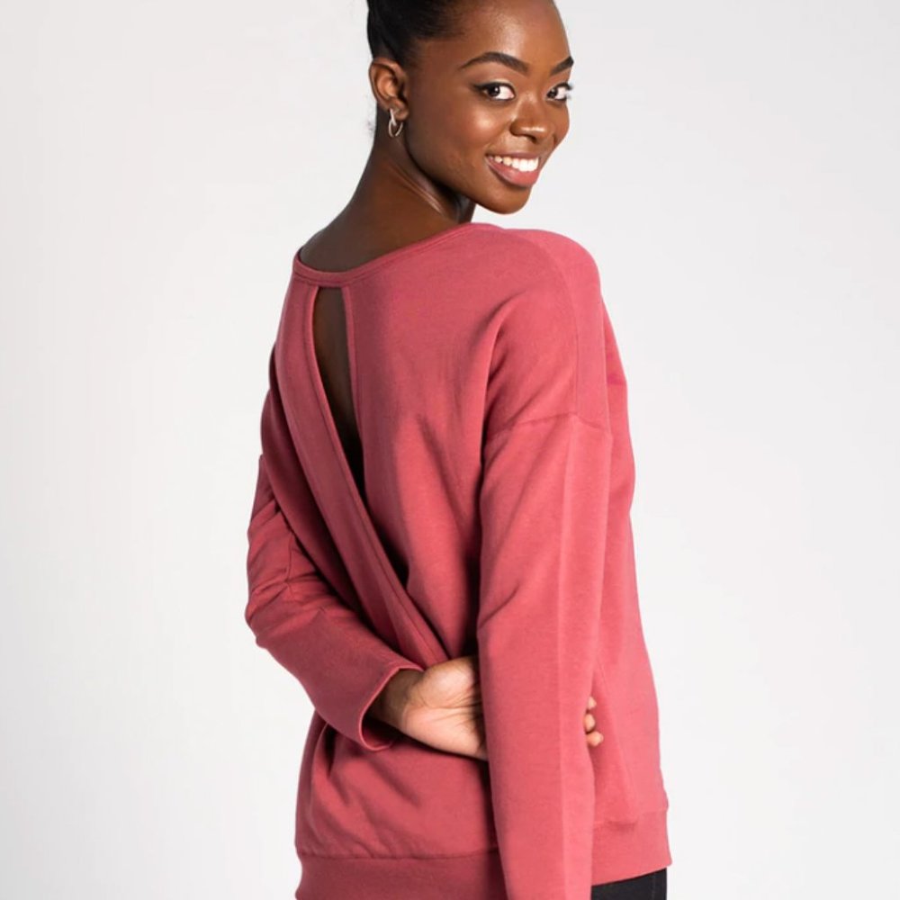 Riley Crossover Sweater